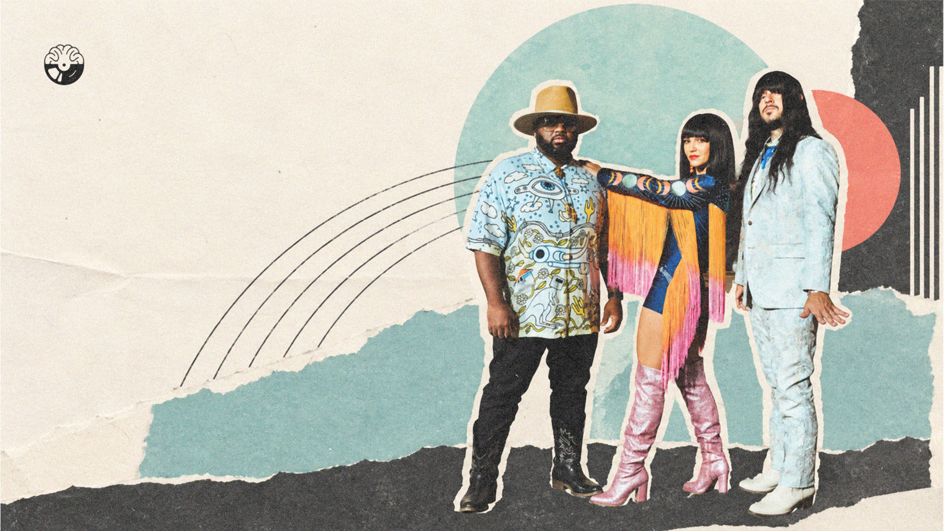 Editorial artwork for Khruangbin’s “Friday Morning” in You Should Hear This.