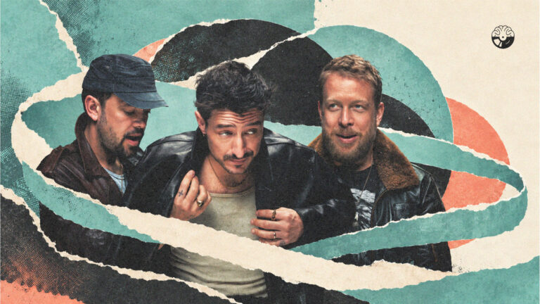 Editorial artwork for Mumford & Sons’ “Awake My Soul” in You Should Hear This.