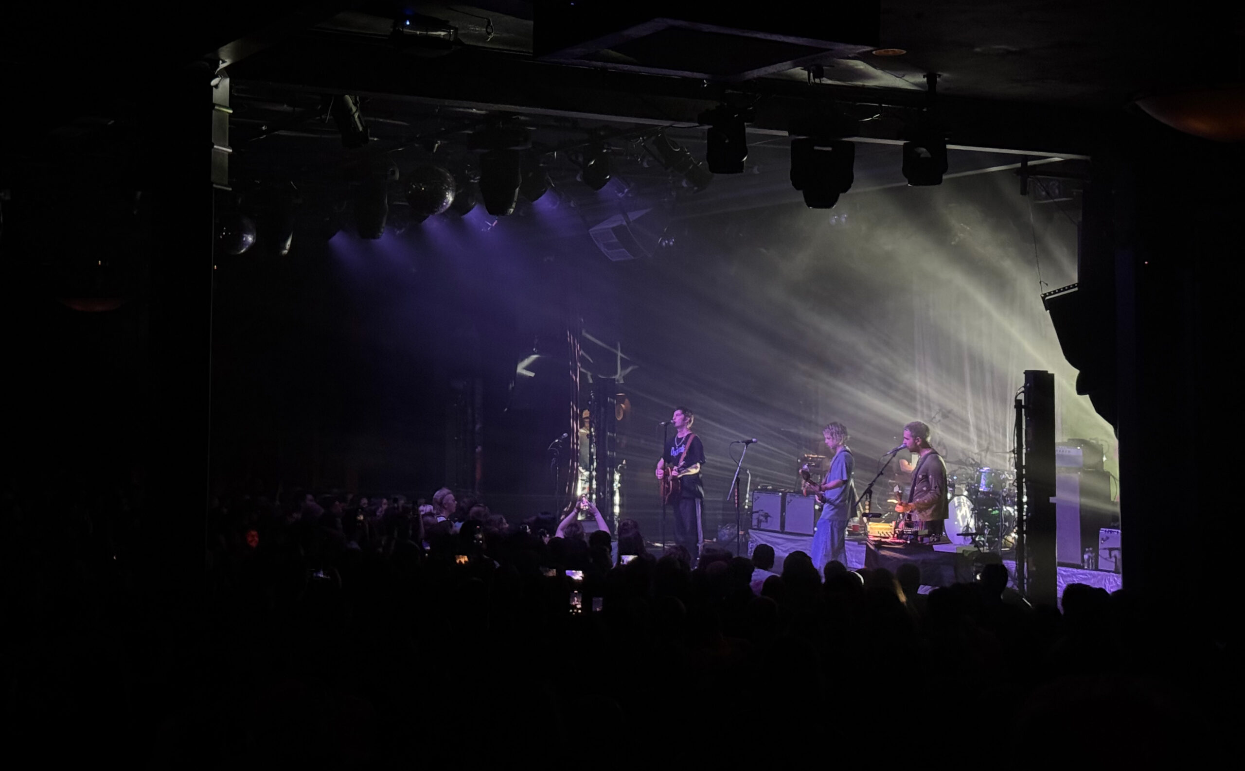 Fontaines D.C. performing at the Commodore Ballroom in Vancouver in 2025.